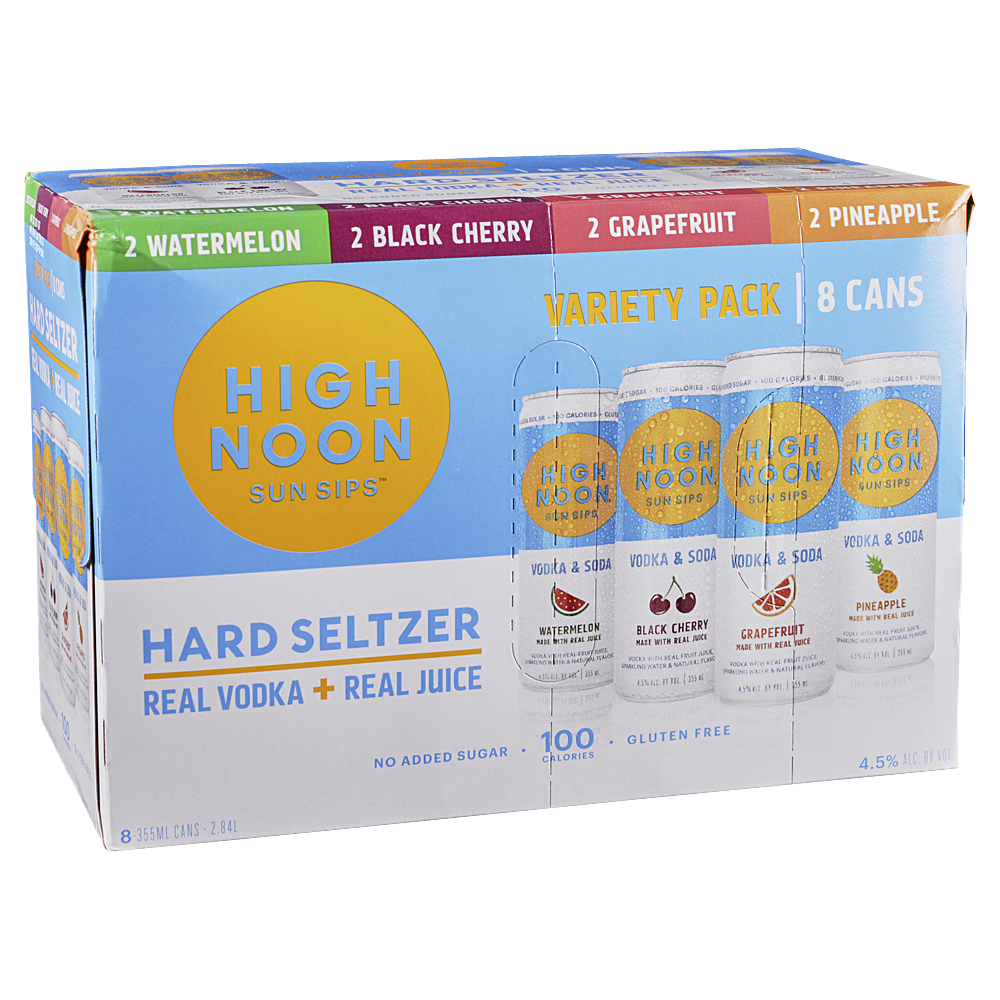 High Noon Tequila Variety 8PK