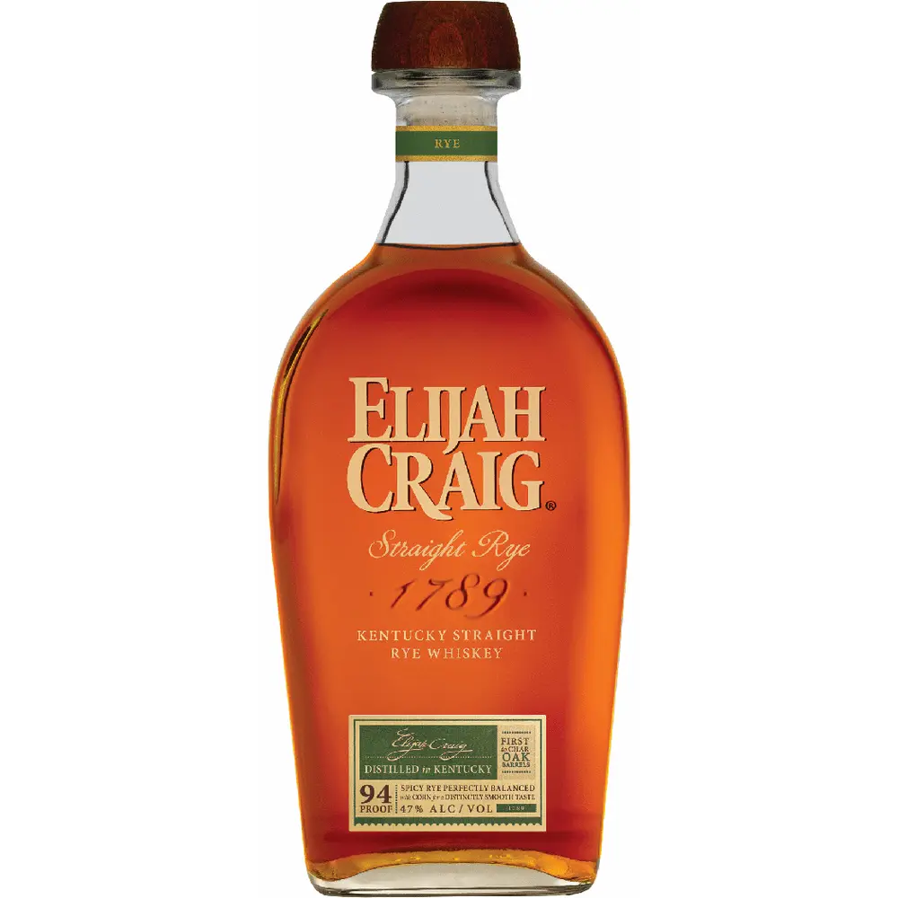 Elijah Craig Straight Rye 750ml