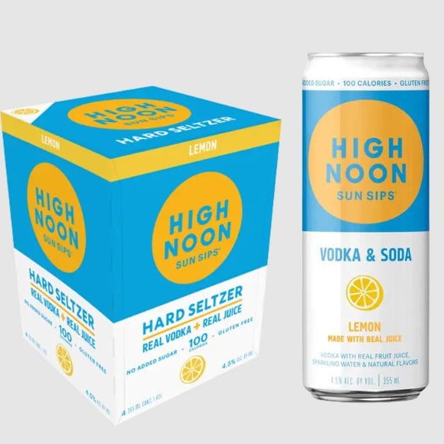 High Noon Lemon 355ml