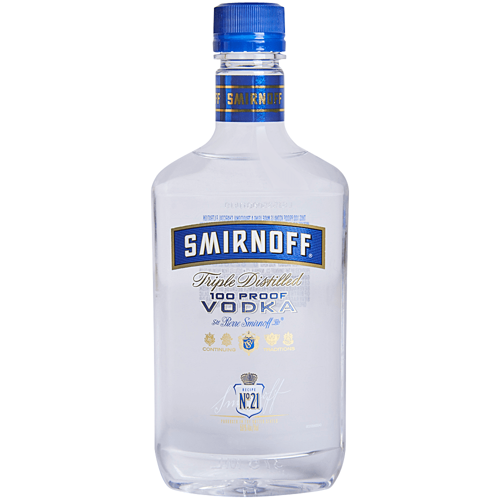 Smirnoff Blue 100 Proof 375ml