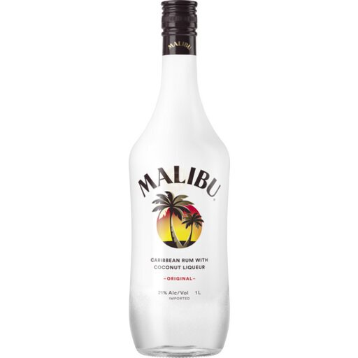 Malibu Coconut Rum 1L