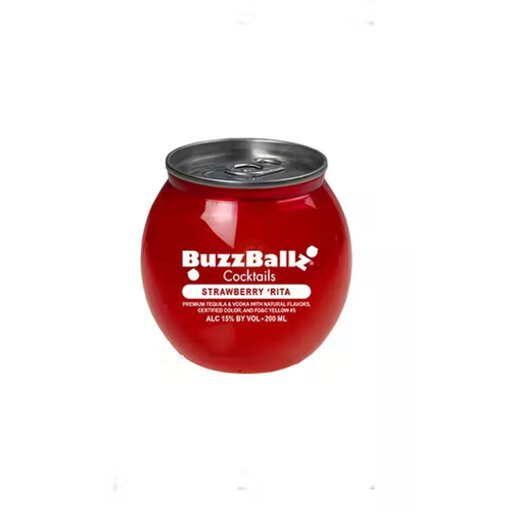 Buzz Ballz Strawberry Mar 200ml