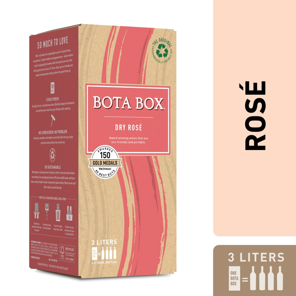 Bota Box Dry Rose 3L
