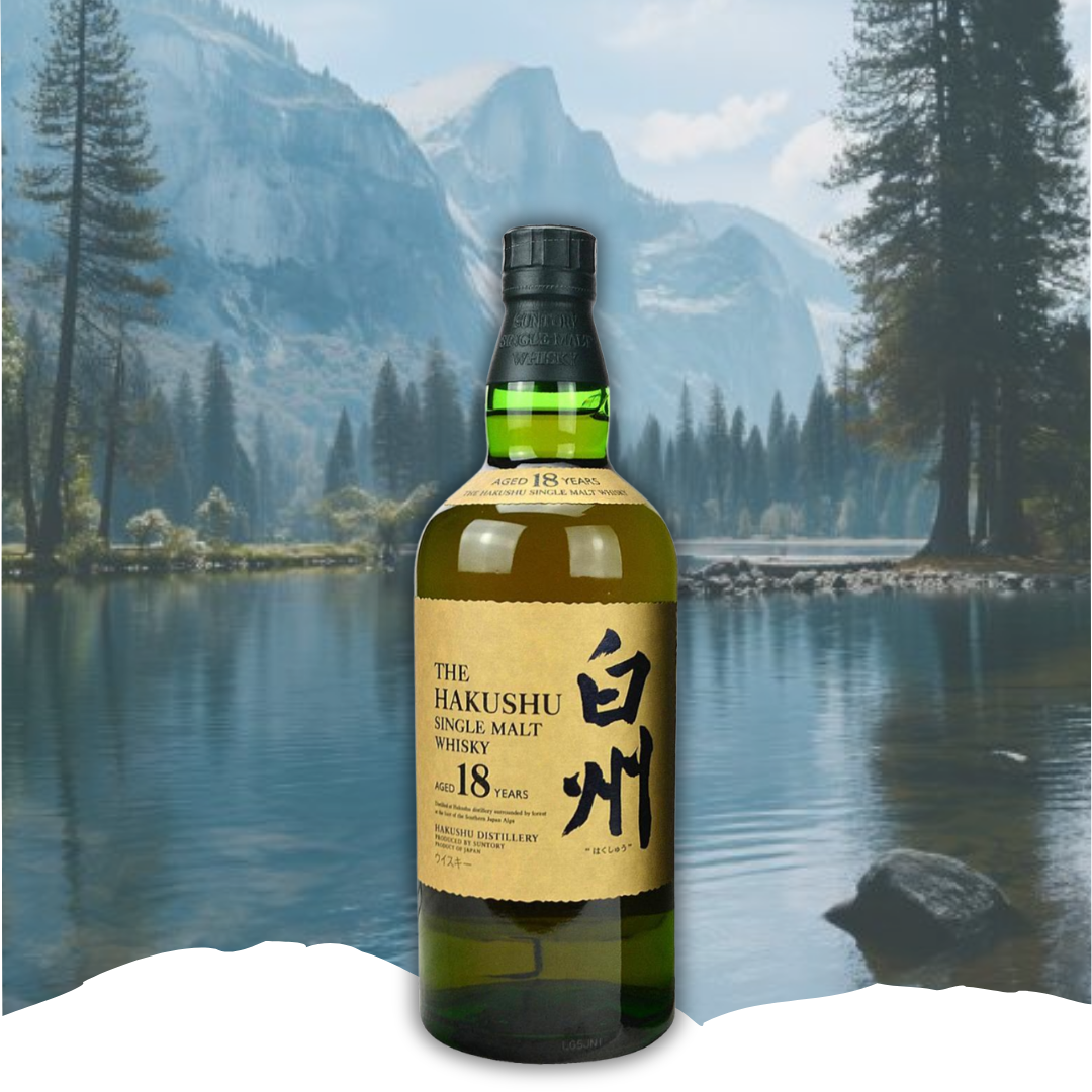 The hakushu 18 yr 750ml