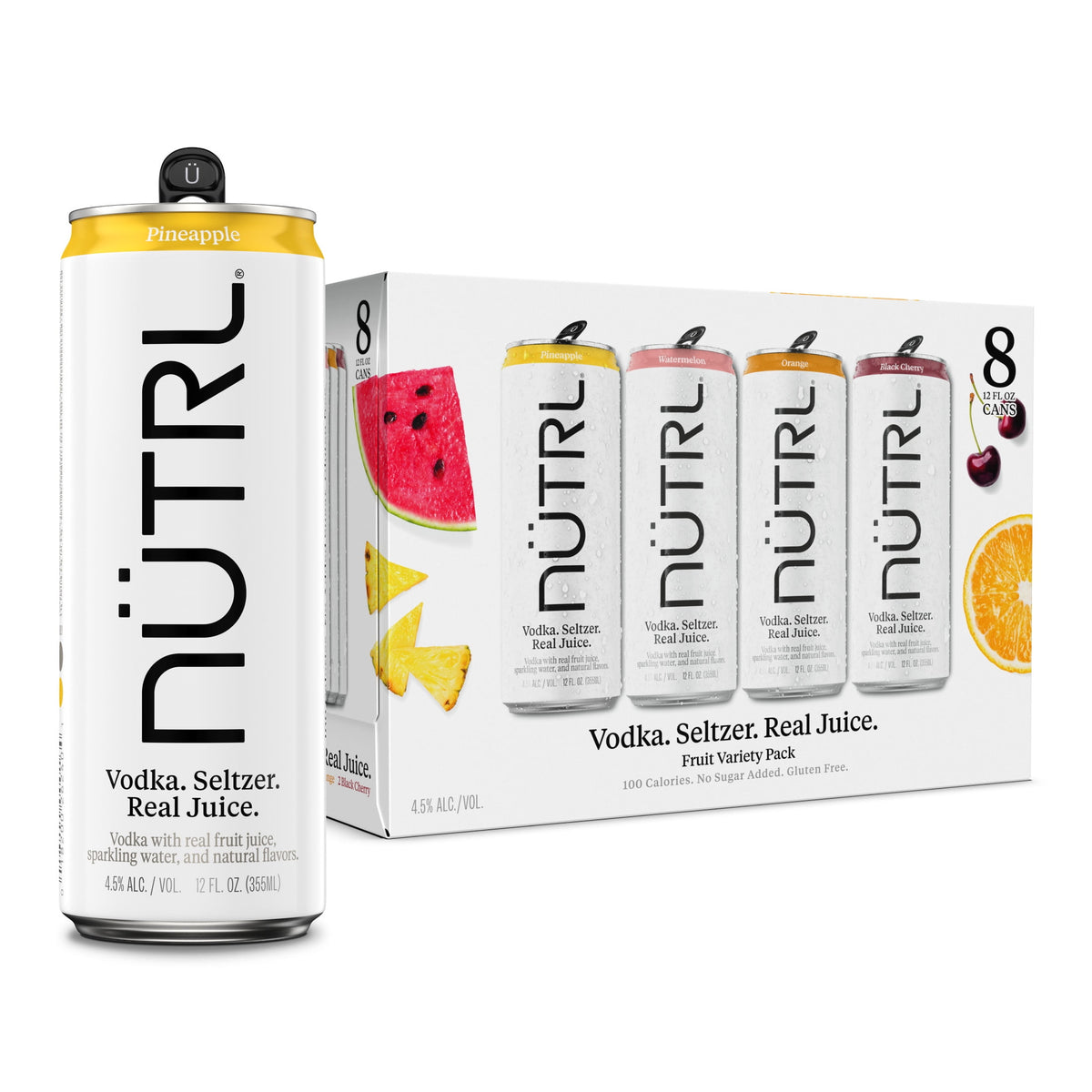 Nutrl Fruit Vodka Seltzer 8 Pack