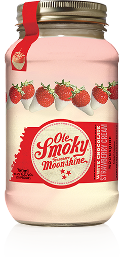 Ole Smoky White Chocolate Strawberry Cream Moonshine