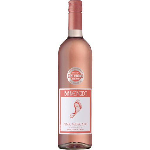 Barefoot Pink Moscato 750ml