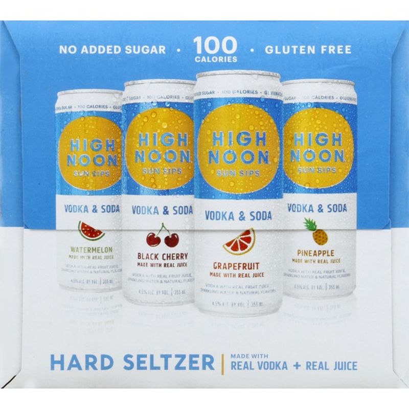 High Noon Variety Pack 12 Cans