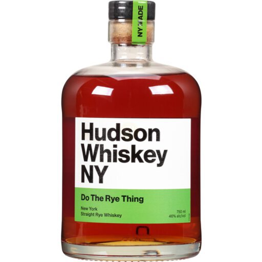 Hudson Streight Rye Whiskey 750m
