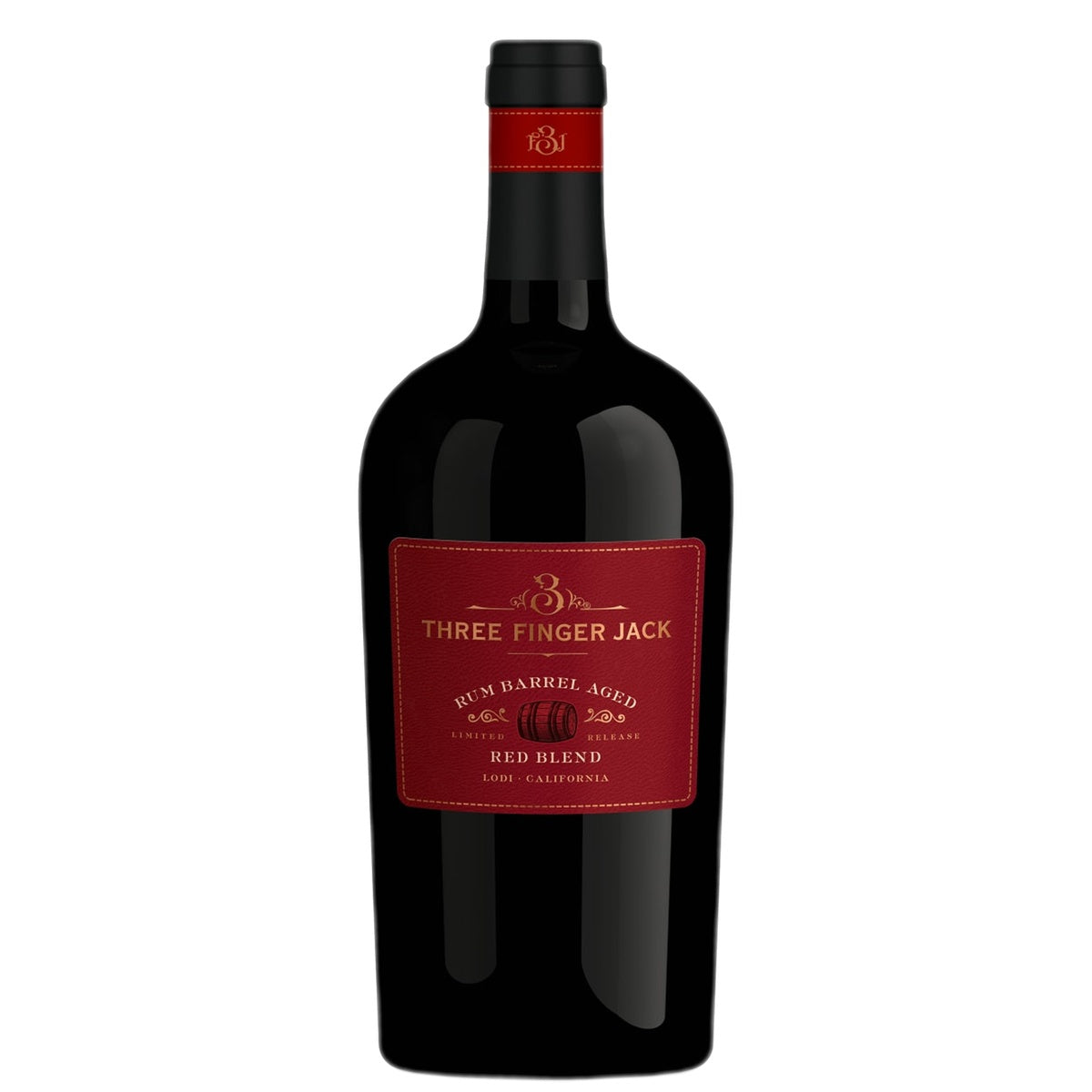 Three Finger Jack Rum Barrel Aged Red Blend 750ml